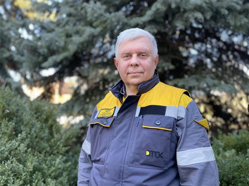 Енергетик з Придніпровської ТЕС отримав відзнаку за внесок у відновлення