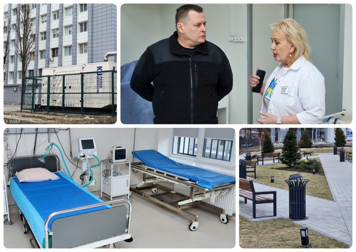 Дніпро оновив корпус швидкої: сучасні палати та обладнання