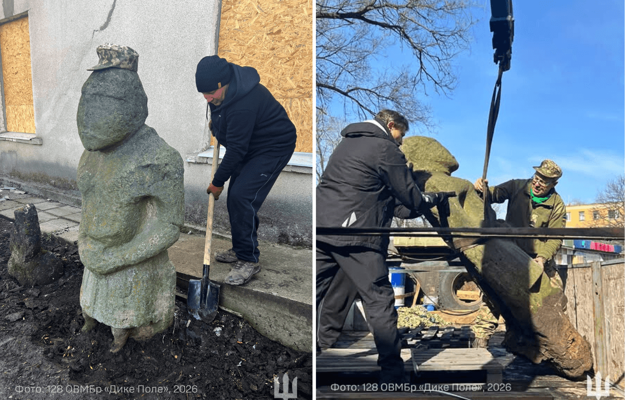 Кам'яні статуї XII століття евакуйовані зі зони конфлікту