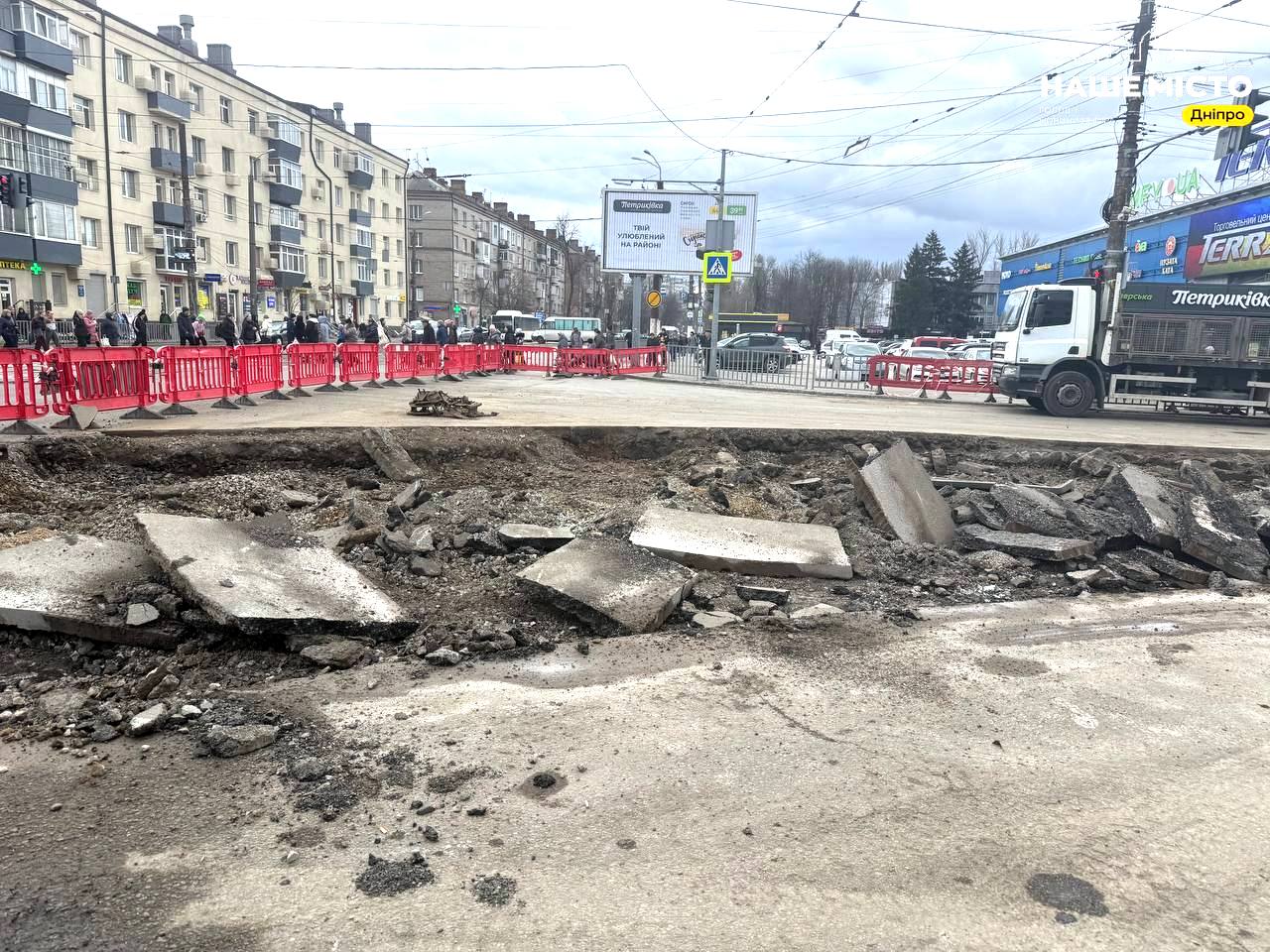 У Дніпрі стартувала реконструкція ключового трамвайного переходу