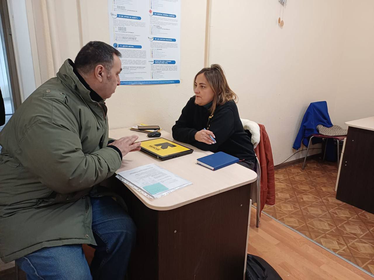 Безкоштовні юридичні консультації для ВПО у Дніпрі