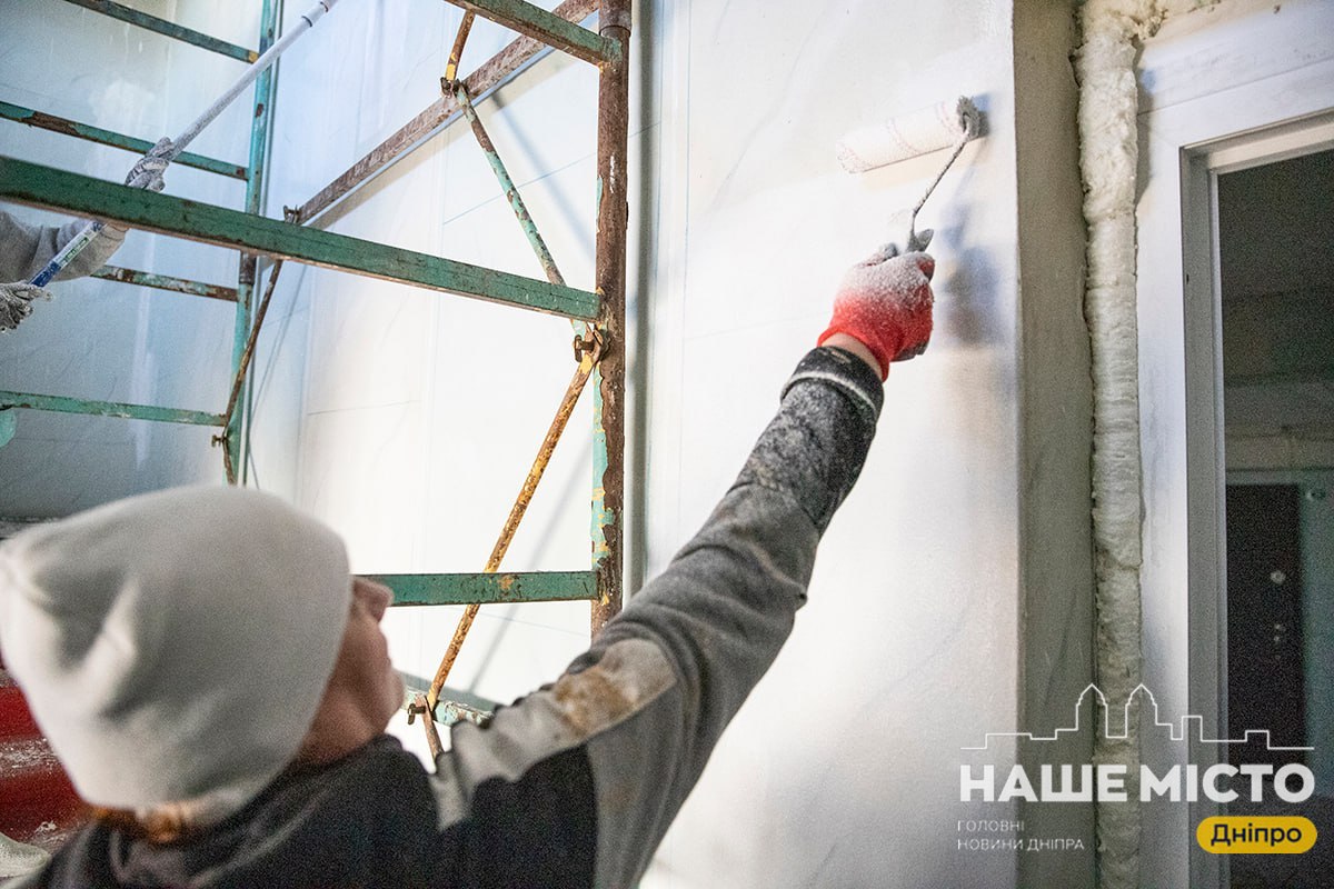 Ремонт гуртожитку на вул. Данила Нечая у Дніпрі