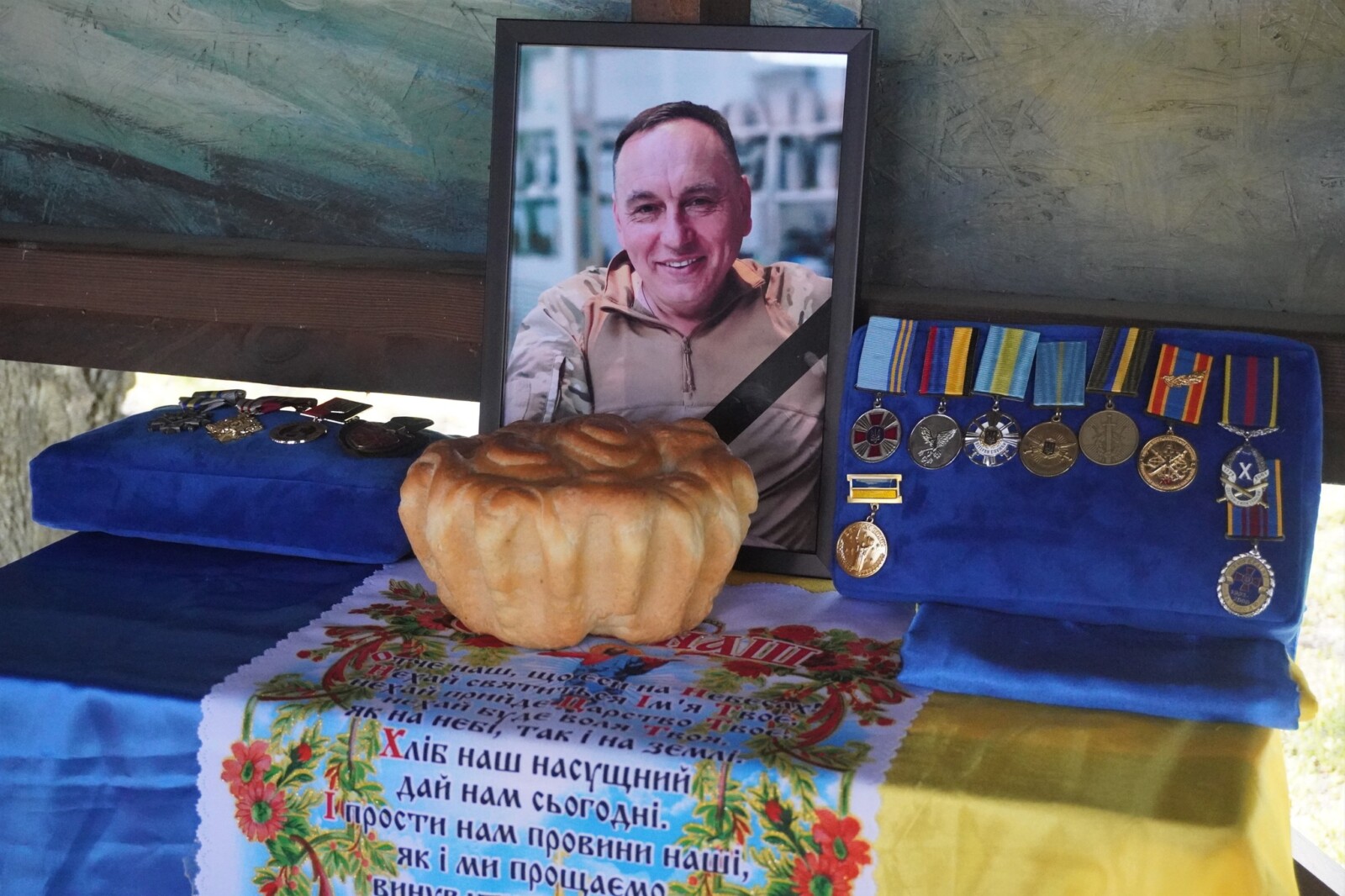 У Нікополі поховали майора Віталія Андрієнка, який загинув на Запорізькому напрямку