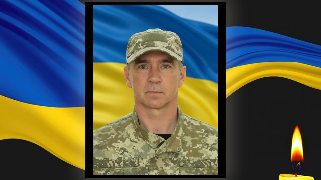 У Жовтих Водах провели в останню путь загиблого військовослужбовця